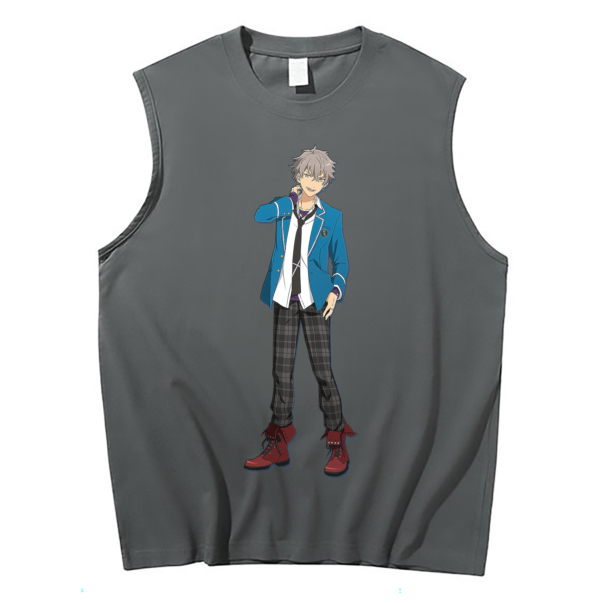（画像用） あんさんぶるスターズ! Ensemble Stars コットン100％タンクトップ（フロントプリント）